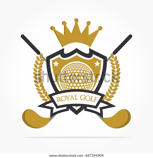 royal golf logo ball